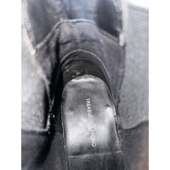 Treasure and Bond Leopard Print Cowhide Ankle Boot Sz 10 M Ankle Booties - Picture 8 of 8